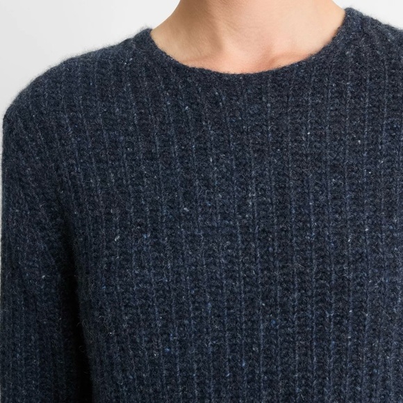 Vince Cashmere  Rib Knit Blue Sweater size S/P - Picture 3 of 12